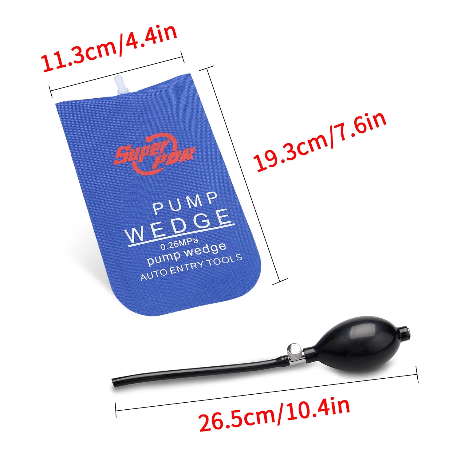 PDR Tools Locksmith Tools Pump Wedge Air Wedge Airbag Lock Pick Set Open Car Door Lock Hand Tools Paint Dent Repair Tool