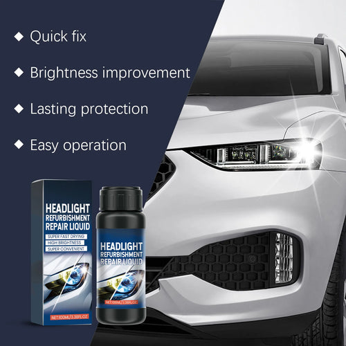 100ML Auto Headlight Cleaning Agent Car Light Care Dust And Stain Removal Repair Fluid Polishing Refurbishment Cleaner
