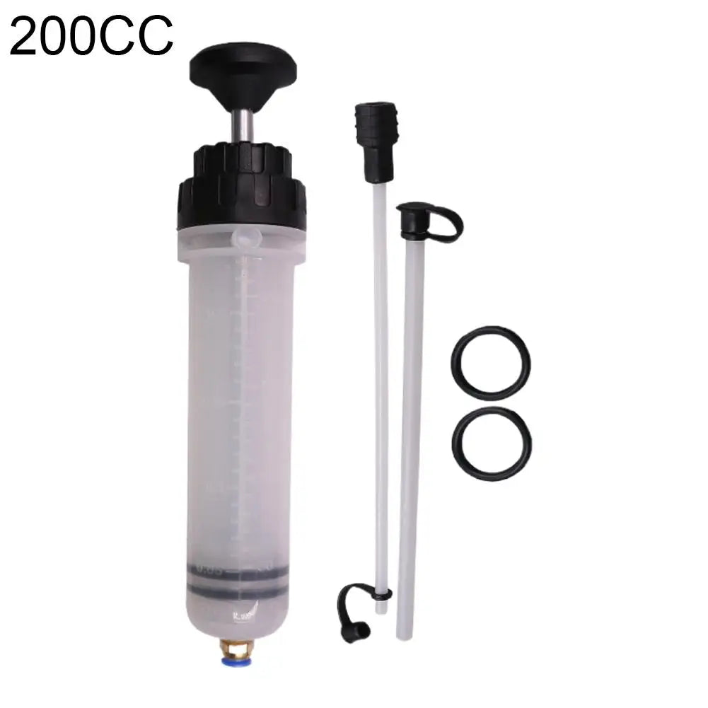 0.5L OilFluid Extractor Filling Oil Change Syringe Bottle Transfer Automotive Fuel Extraction Pump Hand Tool Oil Extractor Pump
